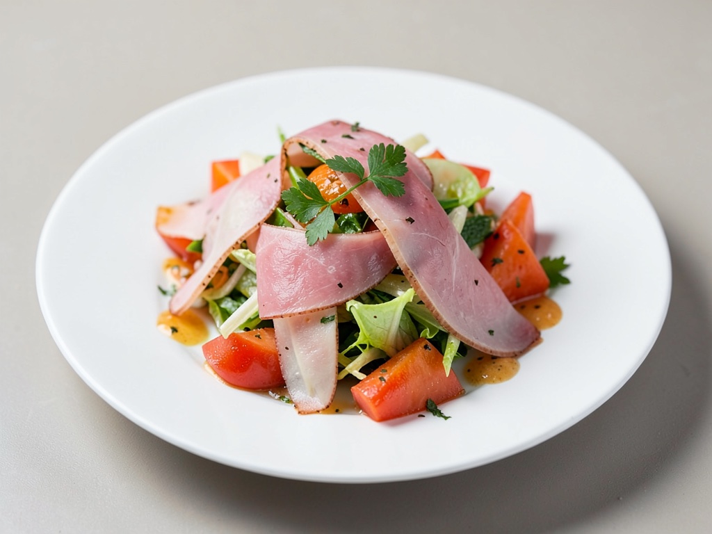 Insalata di melone con prosciutto
