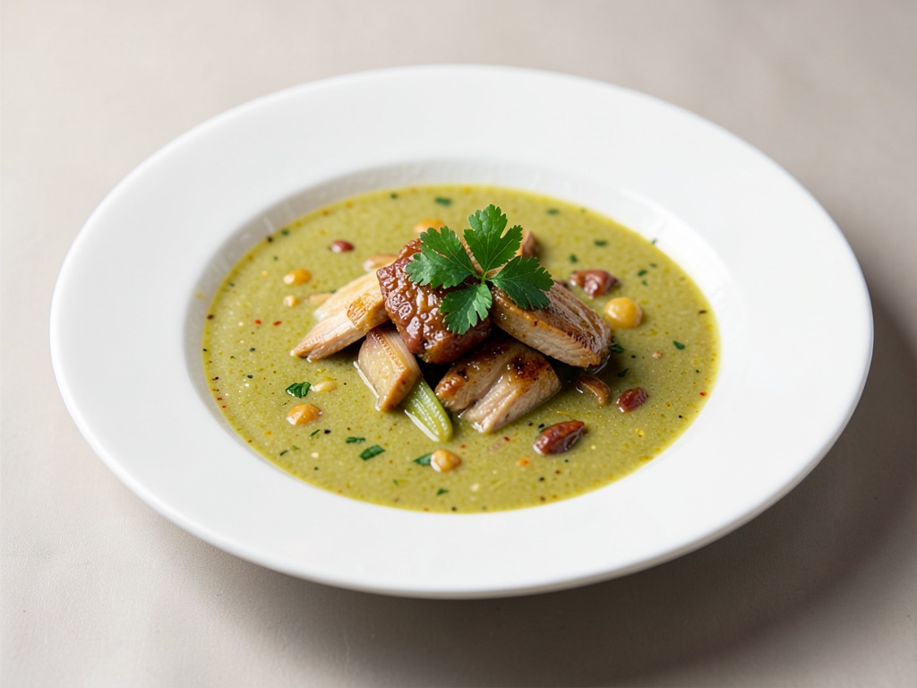 Frische mexikanische Limetten-Hühnersuppe
