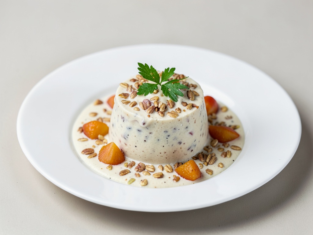 Frullato cremoso di avena e banana