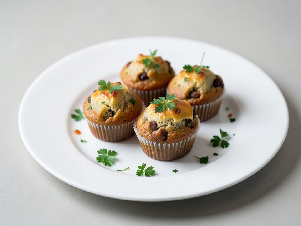 Pequeños muffins de panettone