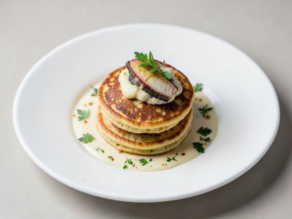 Mini crepes con caballa