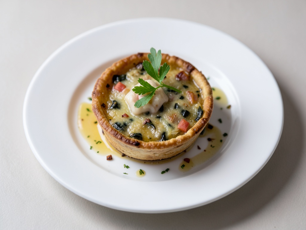 Petites tartes aux poireaux