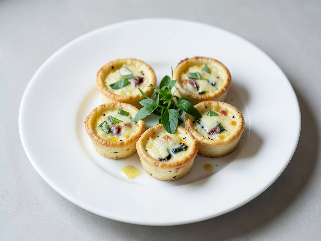 Mini-quiches au poireau