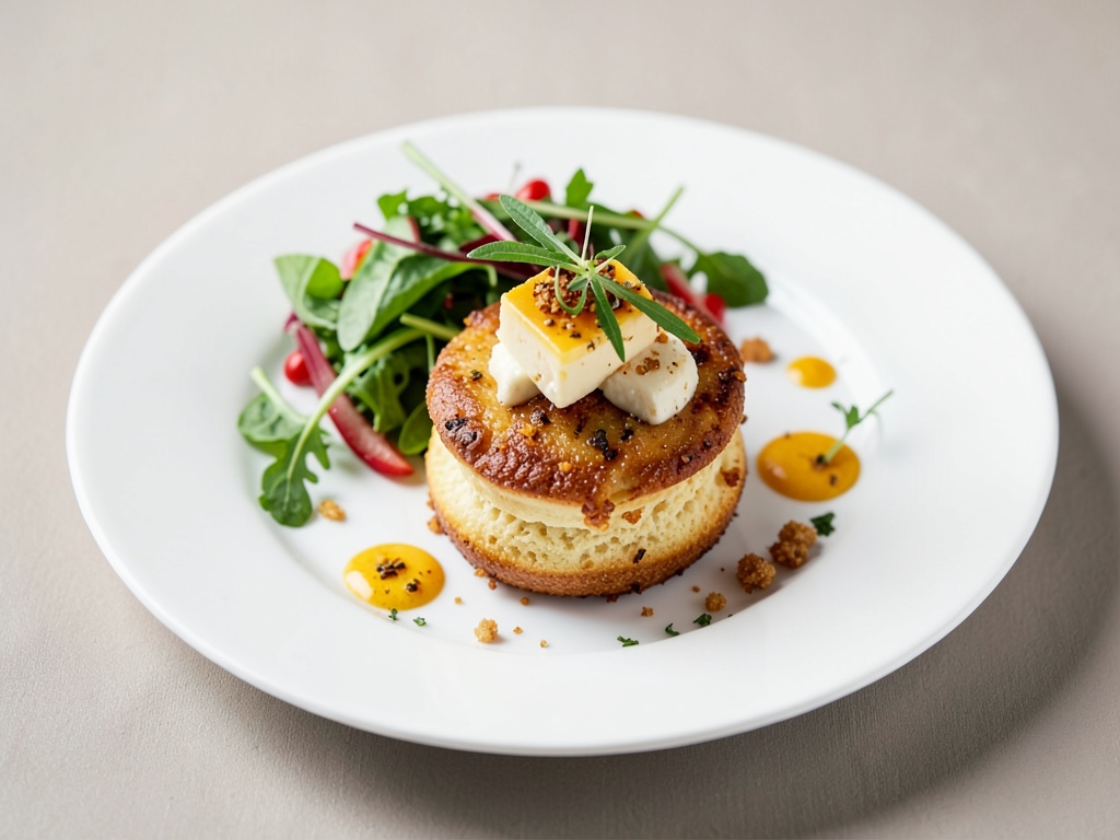 Mini windetti salati con formaggio spalmabile e insalata