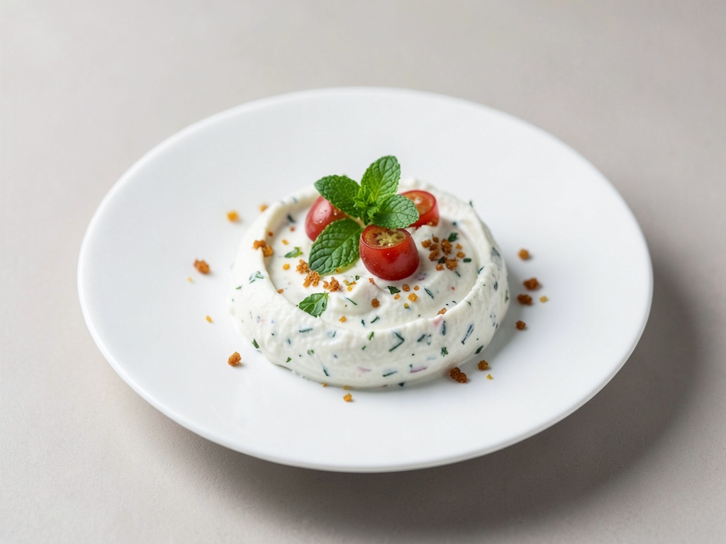 Dip di yogurt e menta fresca
