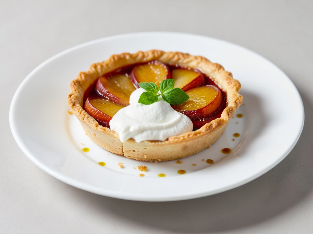 Mirabellen-Tarte mit Schmandfüllung