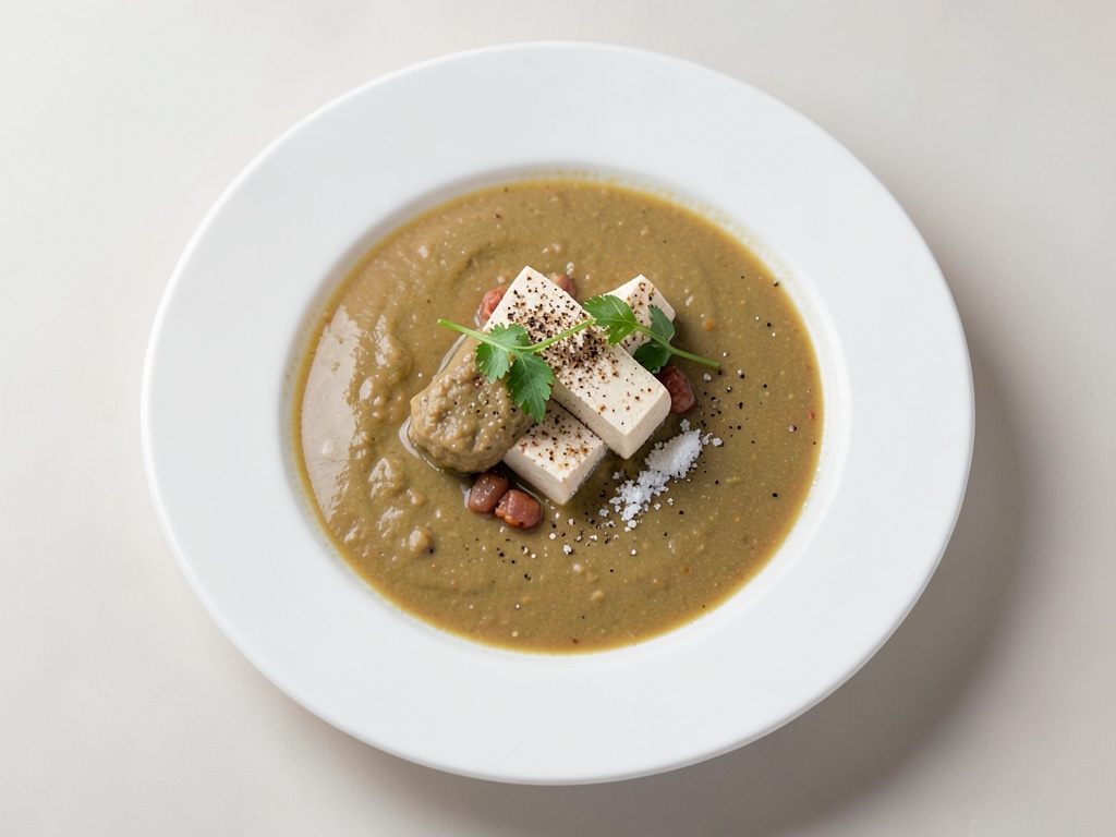 Sopa de miso con tofu