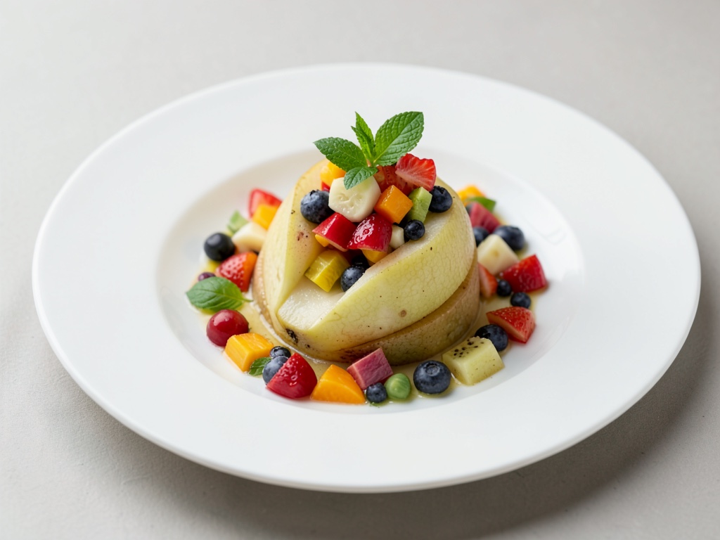Pera fruttata e ripiena