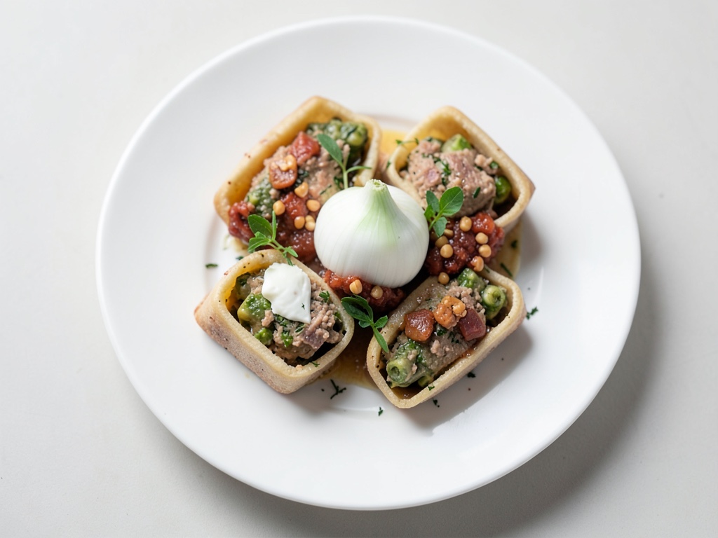 Navette ripiene con formaggio Roquefort