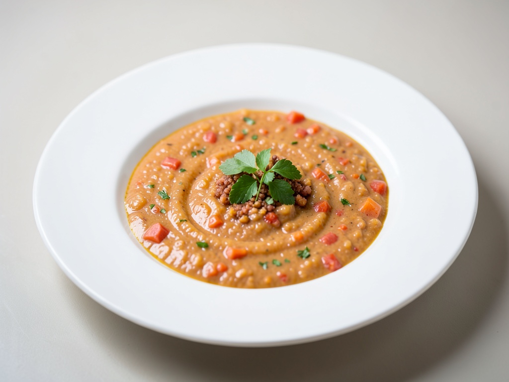 Soupe crémeuse aux carottes et panais
