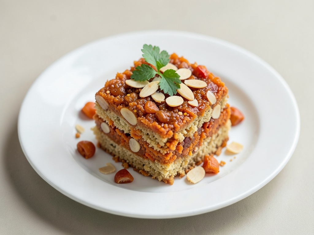 Torta alle carote con mandorle