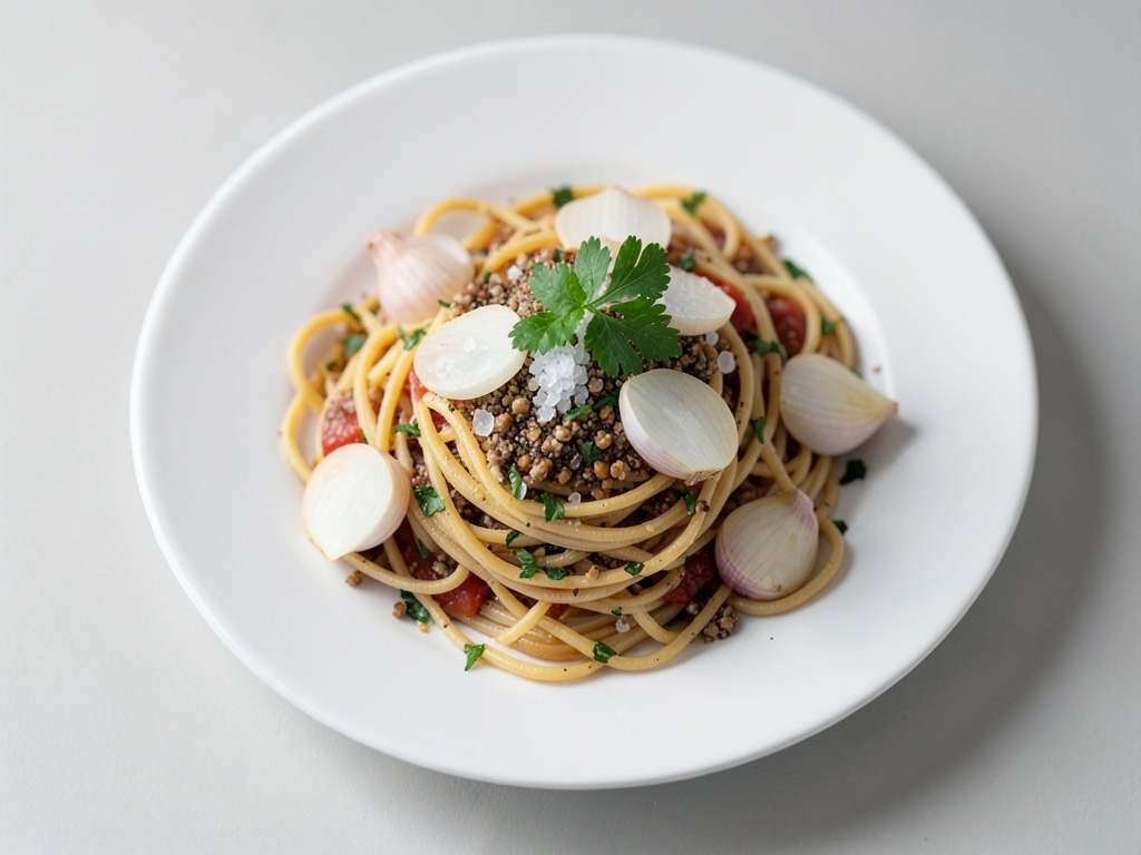 Pasta creativa con carote