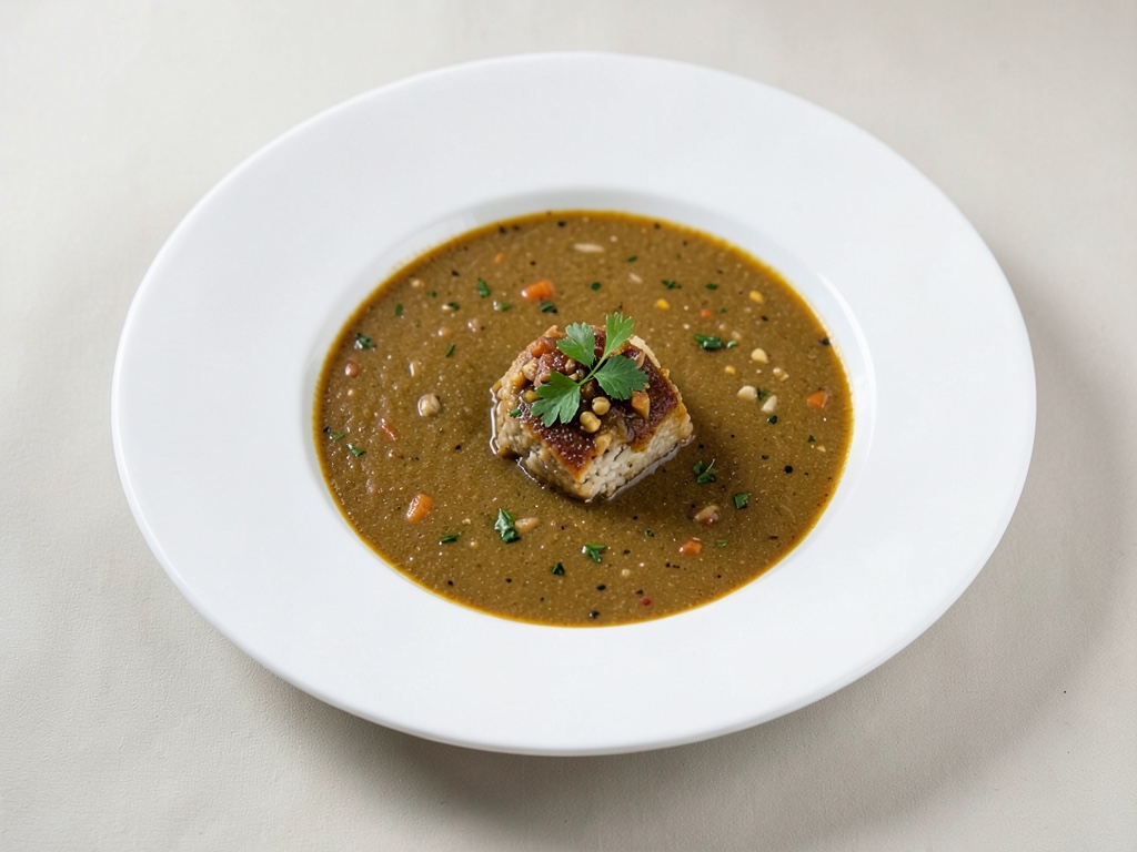 Zuppa rumena di monaci