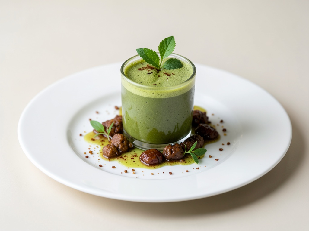 Frizzante Frullato al Tè Verde e Siero del Latte