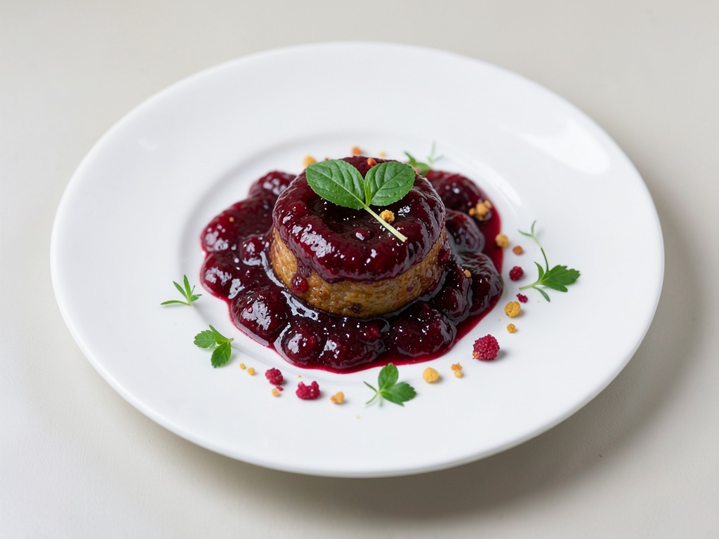 Marmellata di mirtilli rossi fruttata