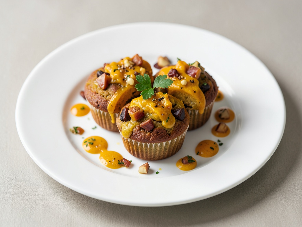 Kürbis-Nuss-Muffins