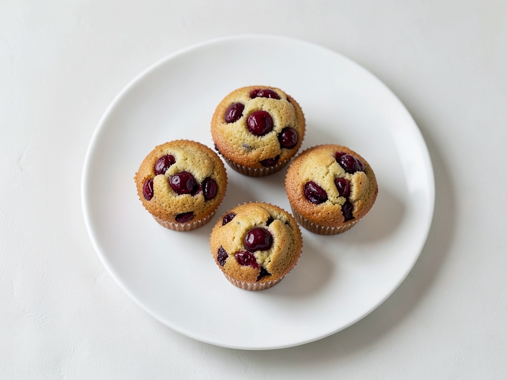 Muffin succulenti ai mirtilli rossi