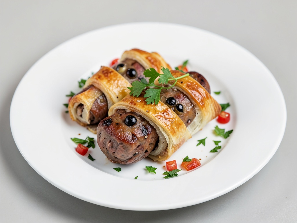 Spukige Wurstmumien aus Blätterteig