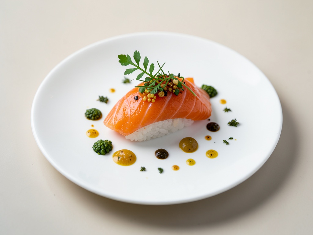 Sushi Nigiri al Salmone