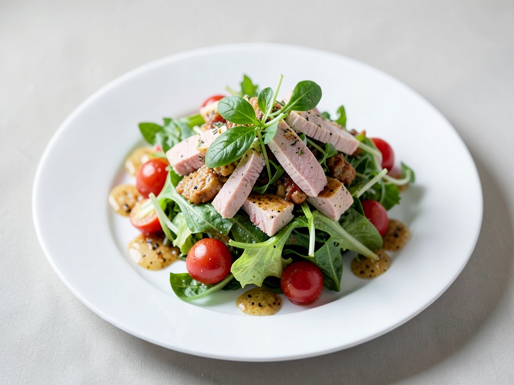 Insalata classica di Nizza con tonno