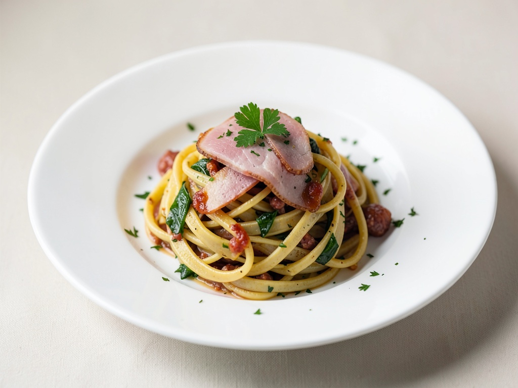 Fenchel-Schinken-Pasta mit Zitronen-Twist