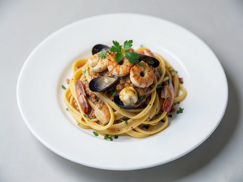 Pasta mit Meeresfrüchten