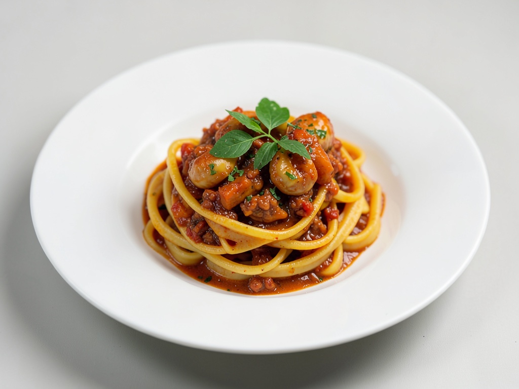 Scharfe Nudeln nach Art der 'All'Arrabbiata'