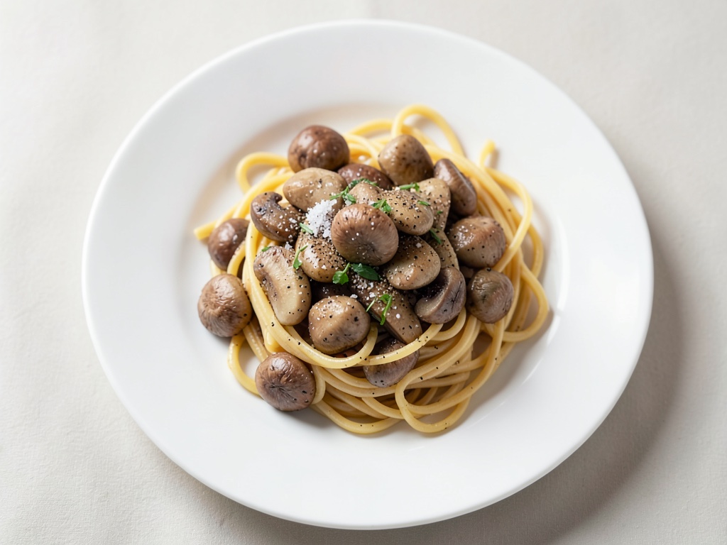 Spaghetti mit Steinpilzen