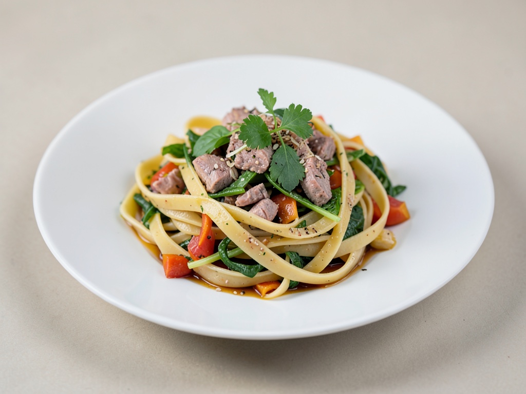 Frischer Nudelsalat mit Thunfisch