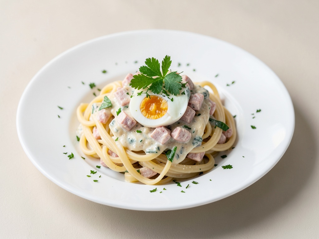 Cremiger Nudelsalat mit Thunfisch und Ei