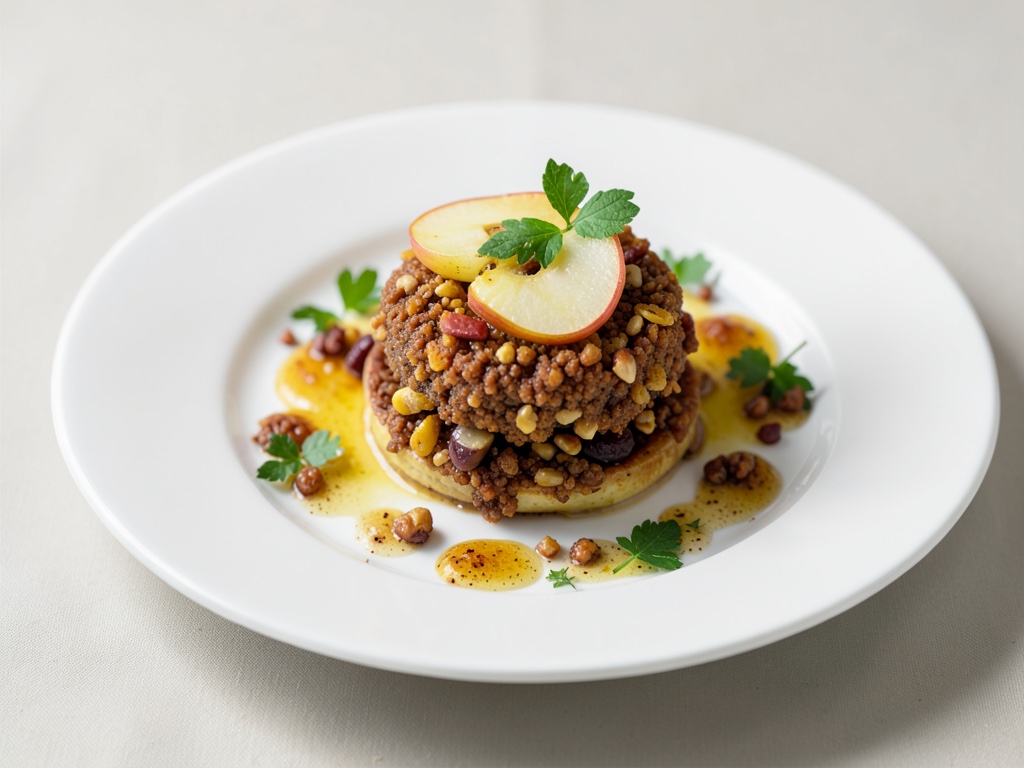 Knusprige Äpfel mit Nuss-Füllung