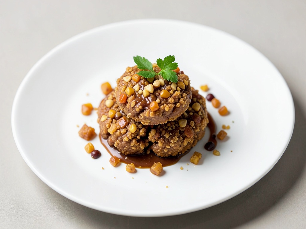 Biscotti croccanti alle noci e caramello