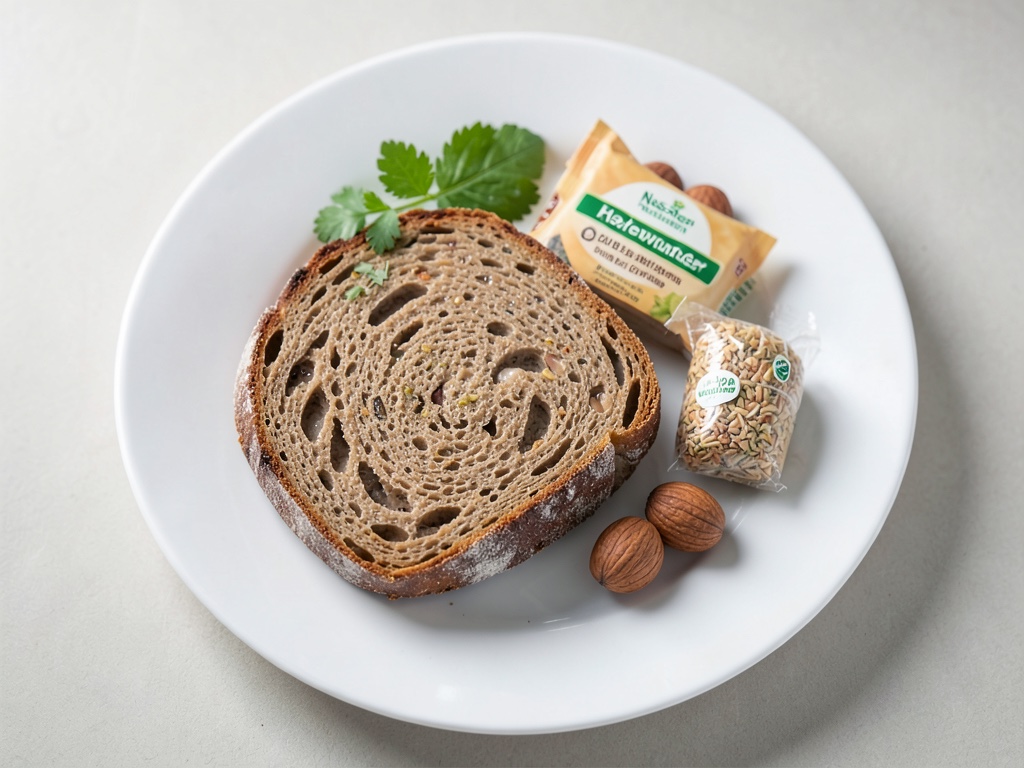 Pan crujiente de cereales, semillas y nueces