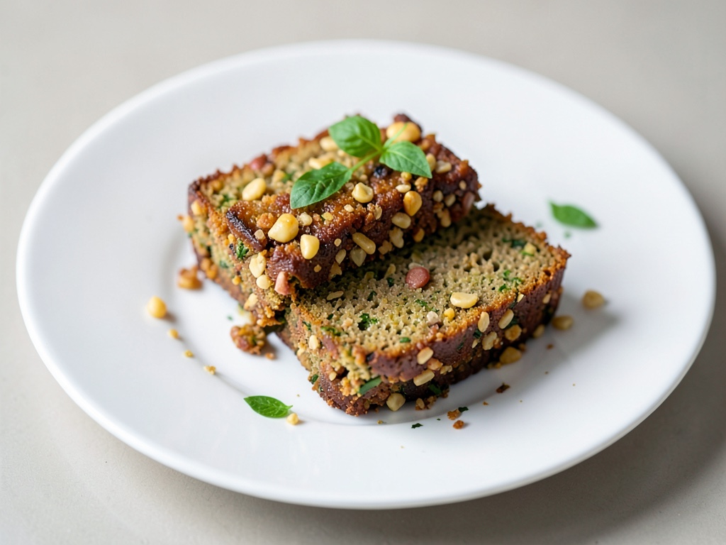 Pain croustillant aux noix et à la courgette