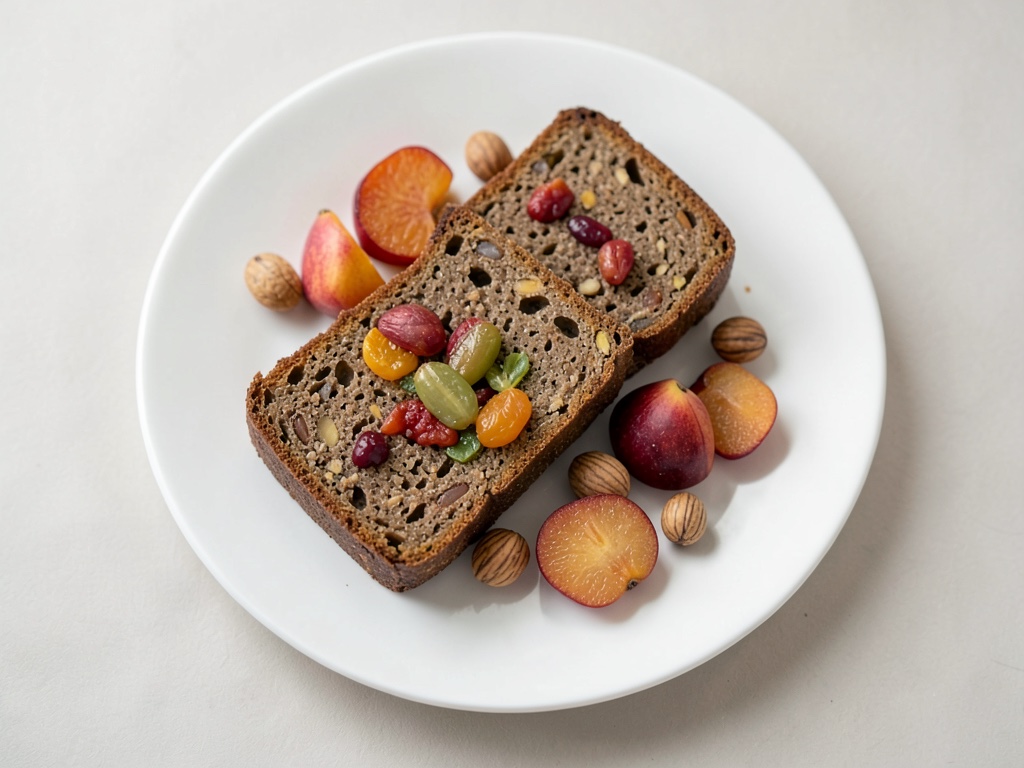 Pan crujiente de nueces y frutas
