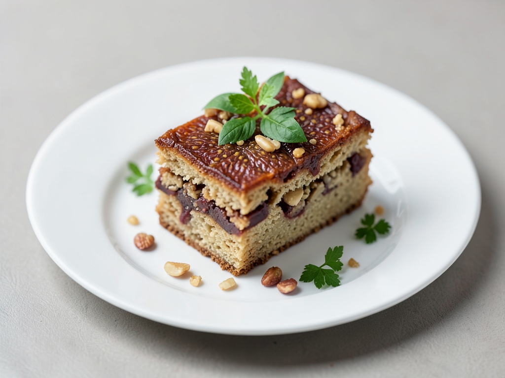 Saftiger Feigennusskuchen