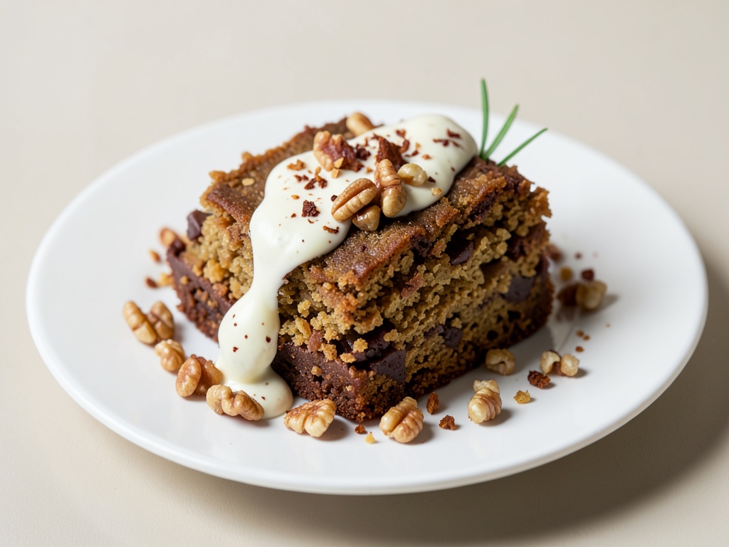 Knusprige Walnuss-Torte mit Kaffee-Creme