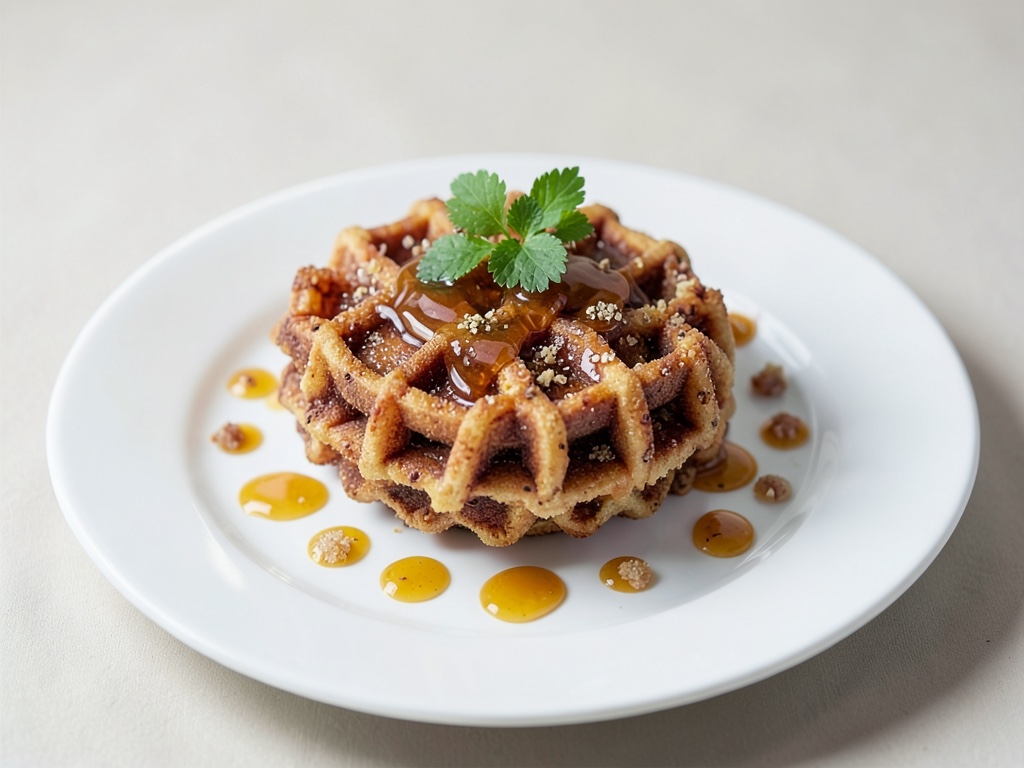 Knusprige Nusswaffeln mit Honig-Aroma