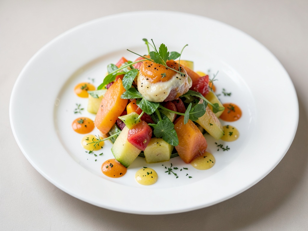Insalata di melone dolce fruttata
