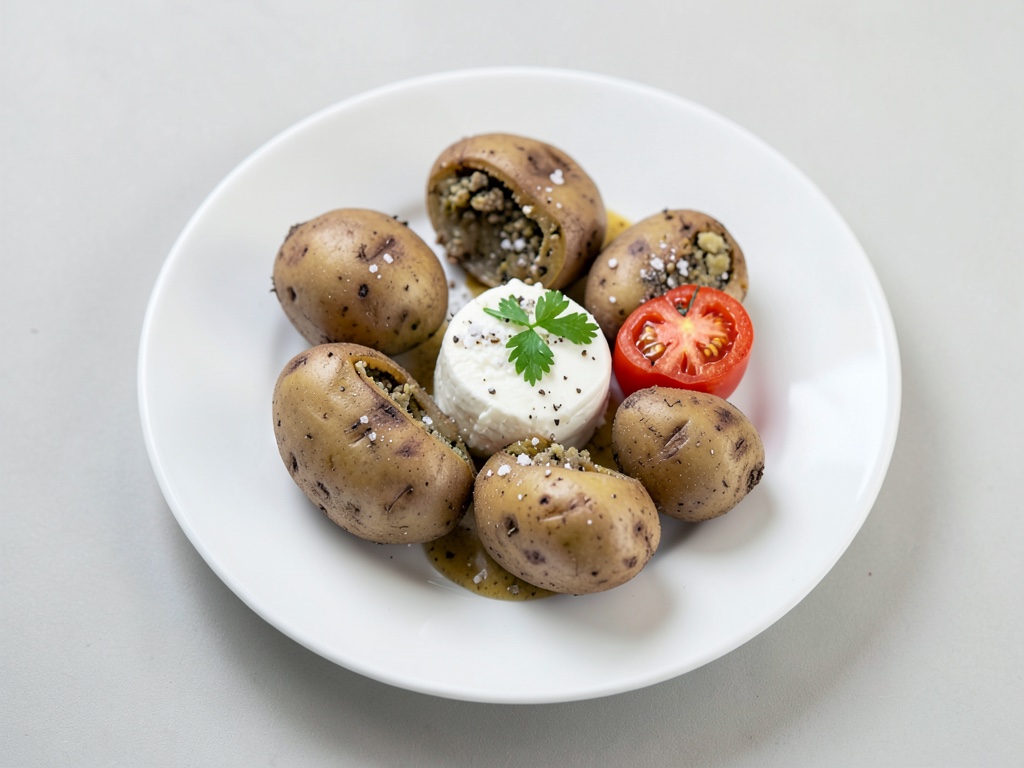 Patate al forno con quattro ripieni diversi