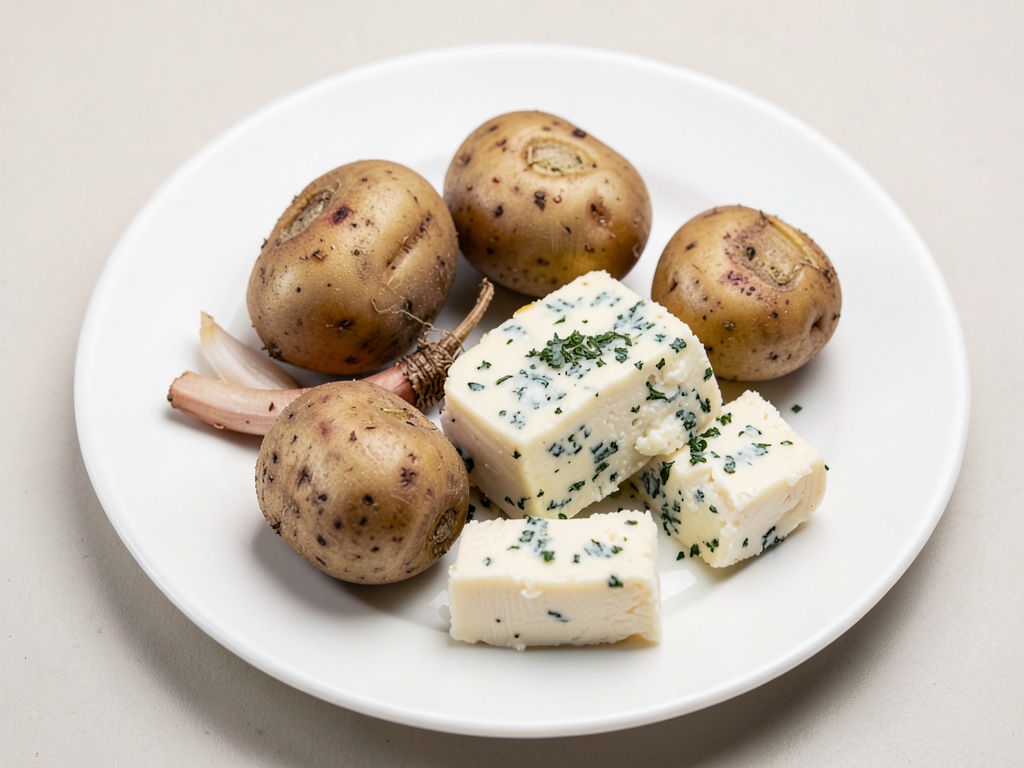 Patate al forno con ricotta