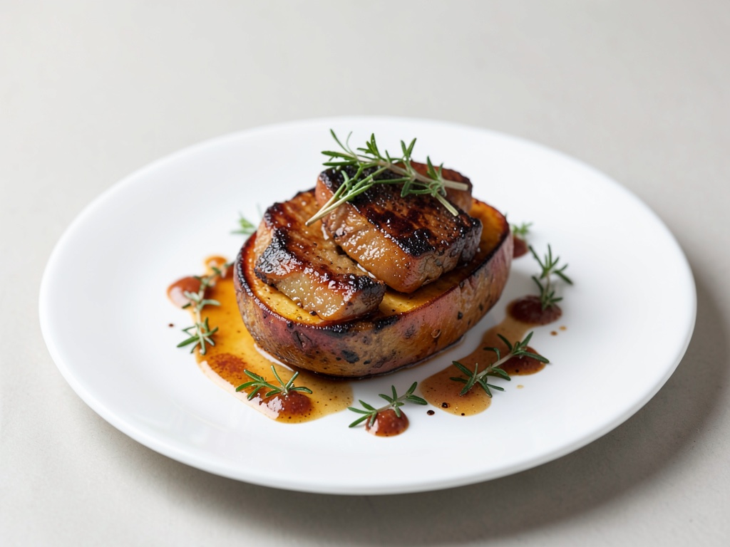 Zucca al forno con timo