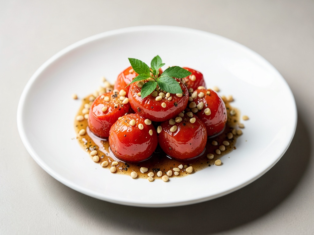 Pomodori al forno con pinoli