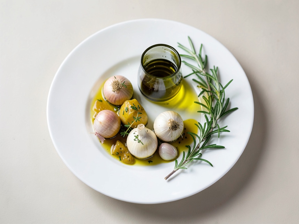 Ajo en aceite de oliva