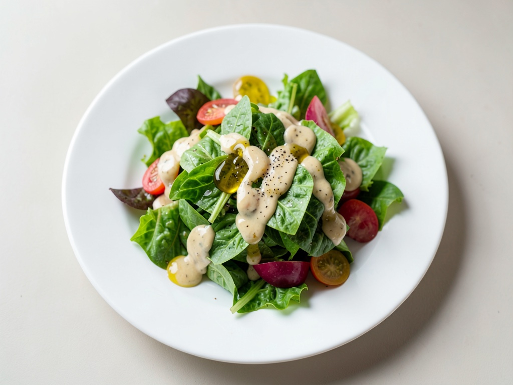 Insalata di cetrioli freschi con condimento all'aceto e olio saporito
