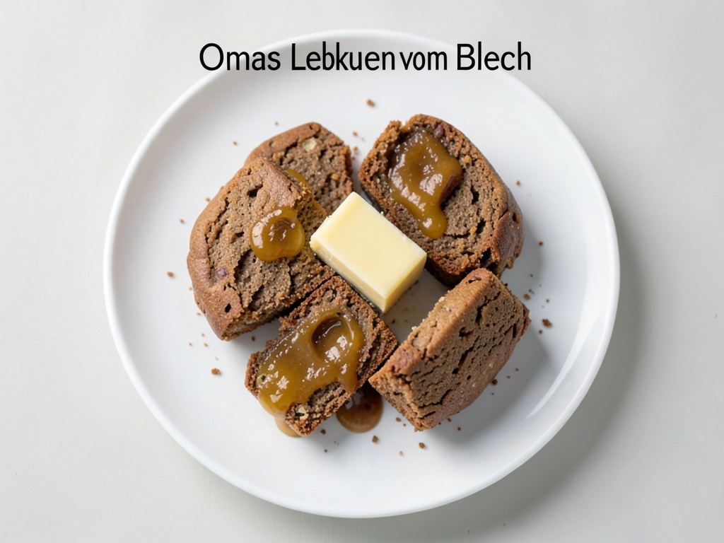 Großmutters Lebkuchen aus dem Blech