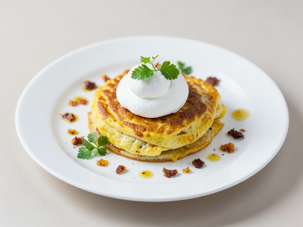 Omelette sorpresa con merengue