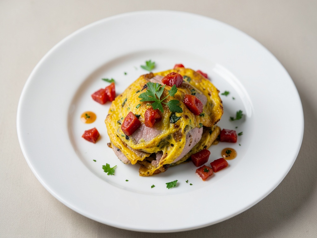 Omelette di Baccalà e Peperoncino