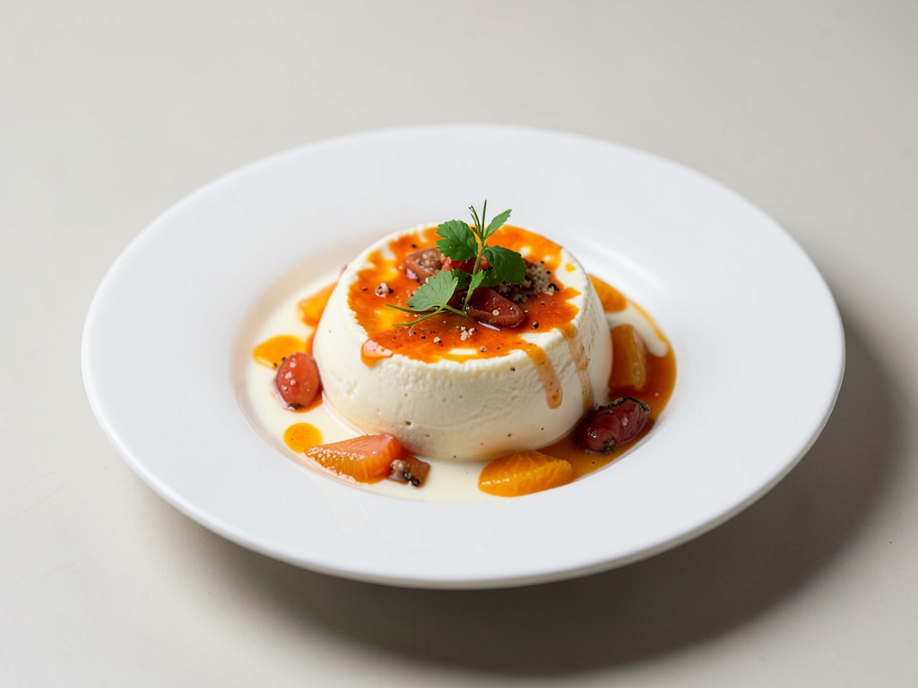 Fruchtige Orangen-Joghurt-Creme