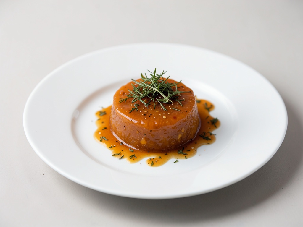 Gelatina de naranja y tomillo